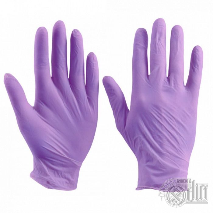 Перчатки  Нитриловые (Фиолетовые)